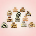 Assorted small hair clips