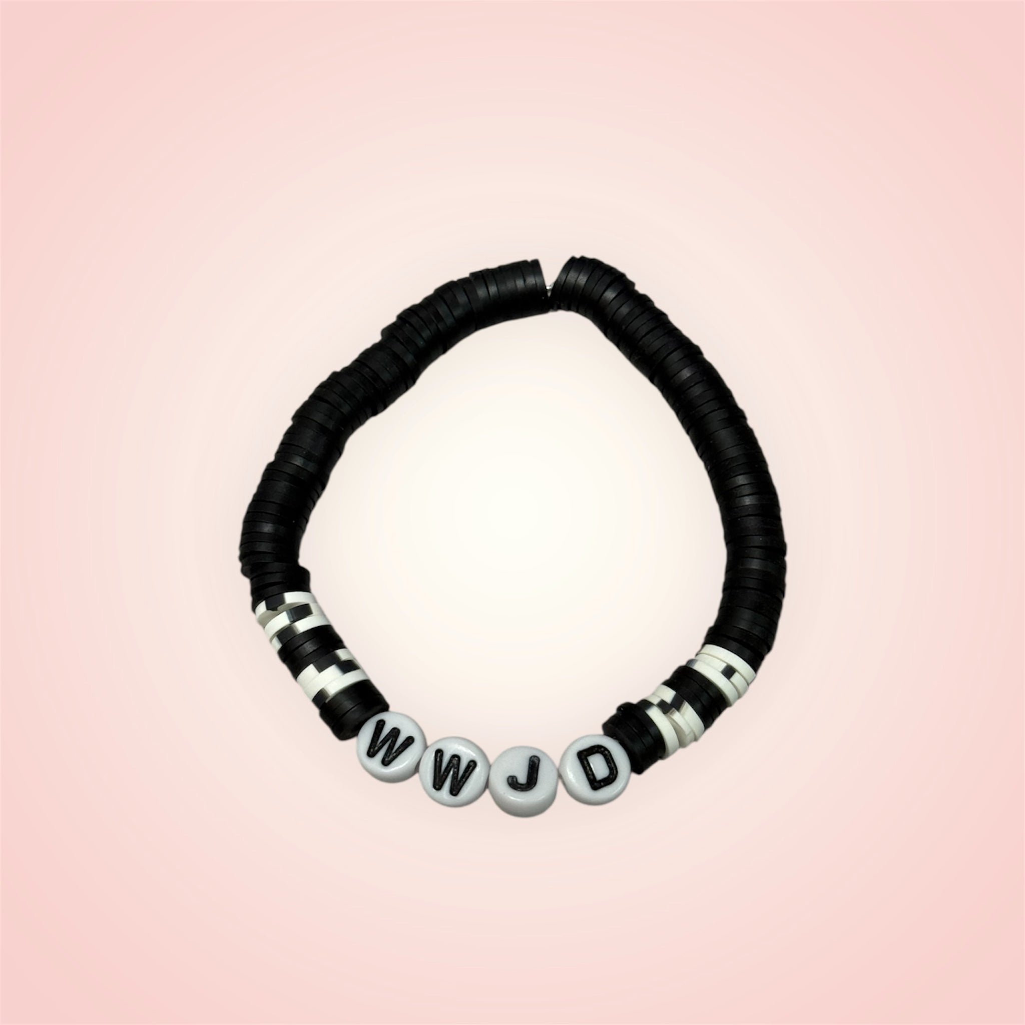 Beaded bracelet (WWJD)