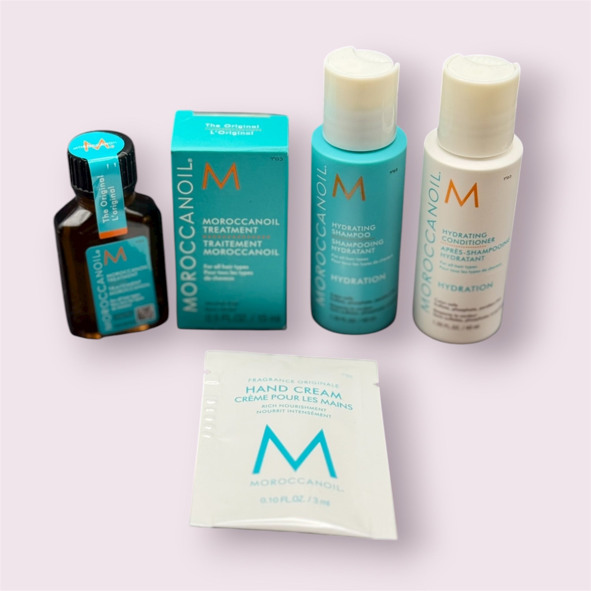 Moroccanoil travel bundle