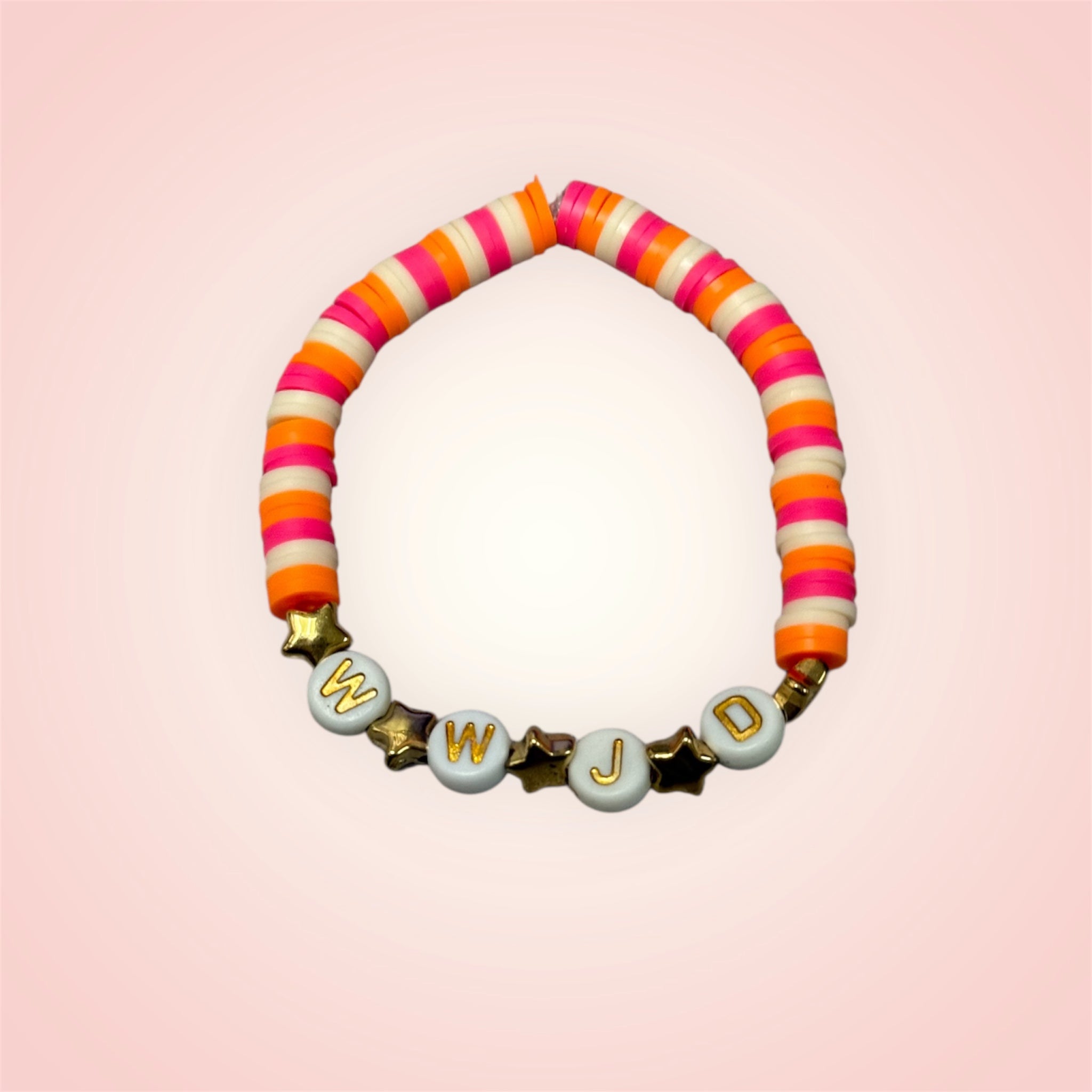 Beaded bracelet (WWJD)