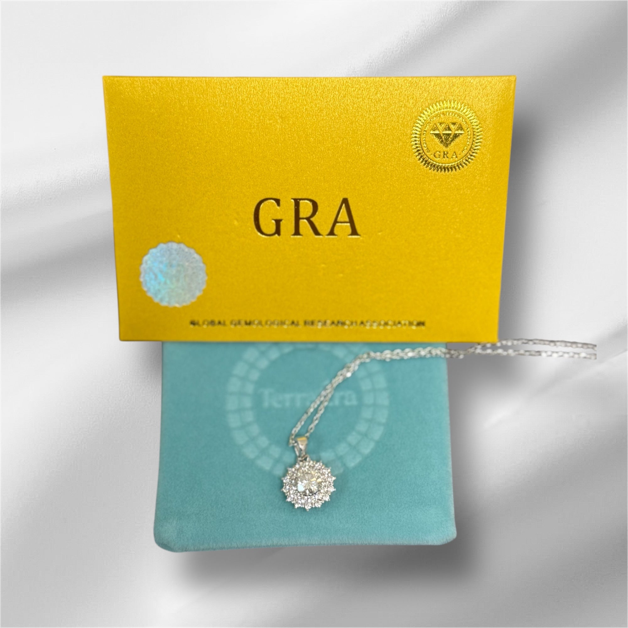 Moissanite necklace
