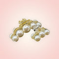 Mommy and me pearl hair clips