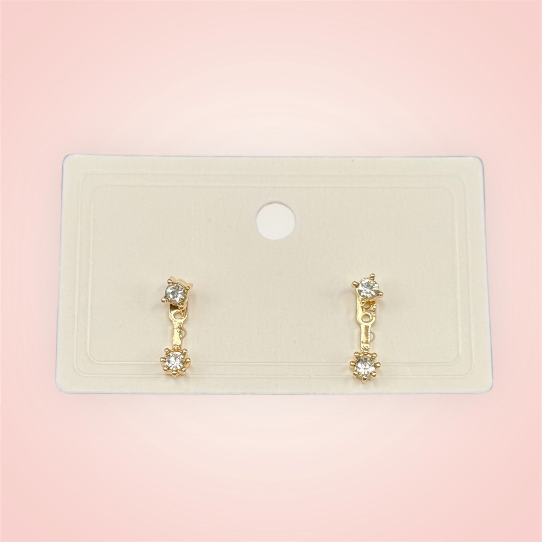 Double stud earring