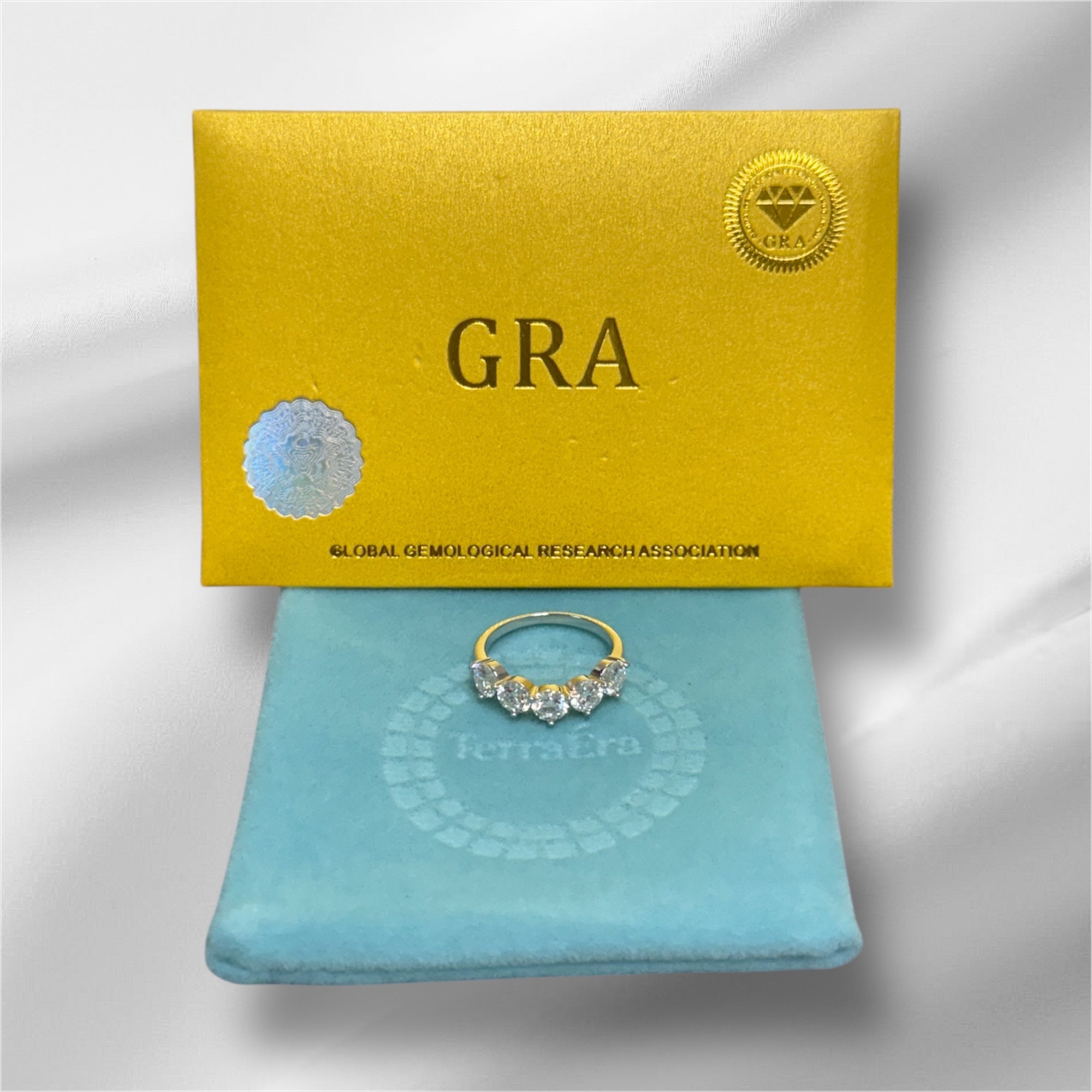 Moissanite band