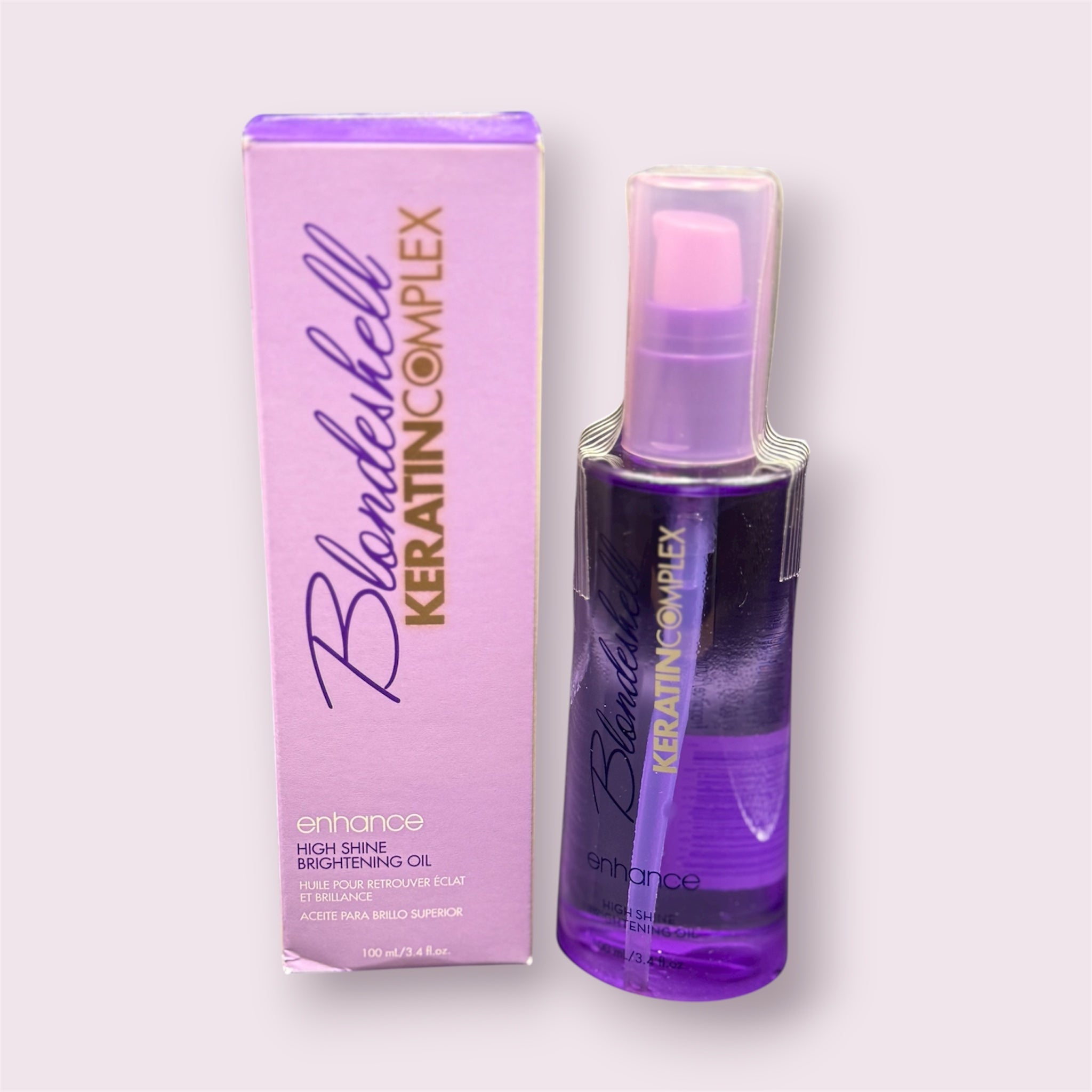 Keratin Complex blondeshell brightening hair serum