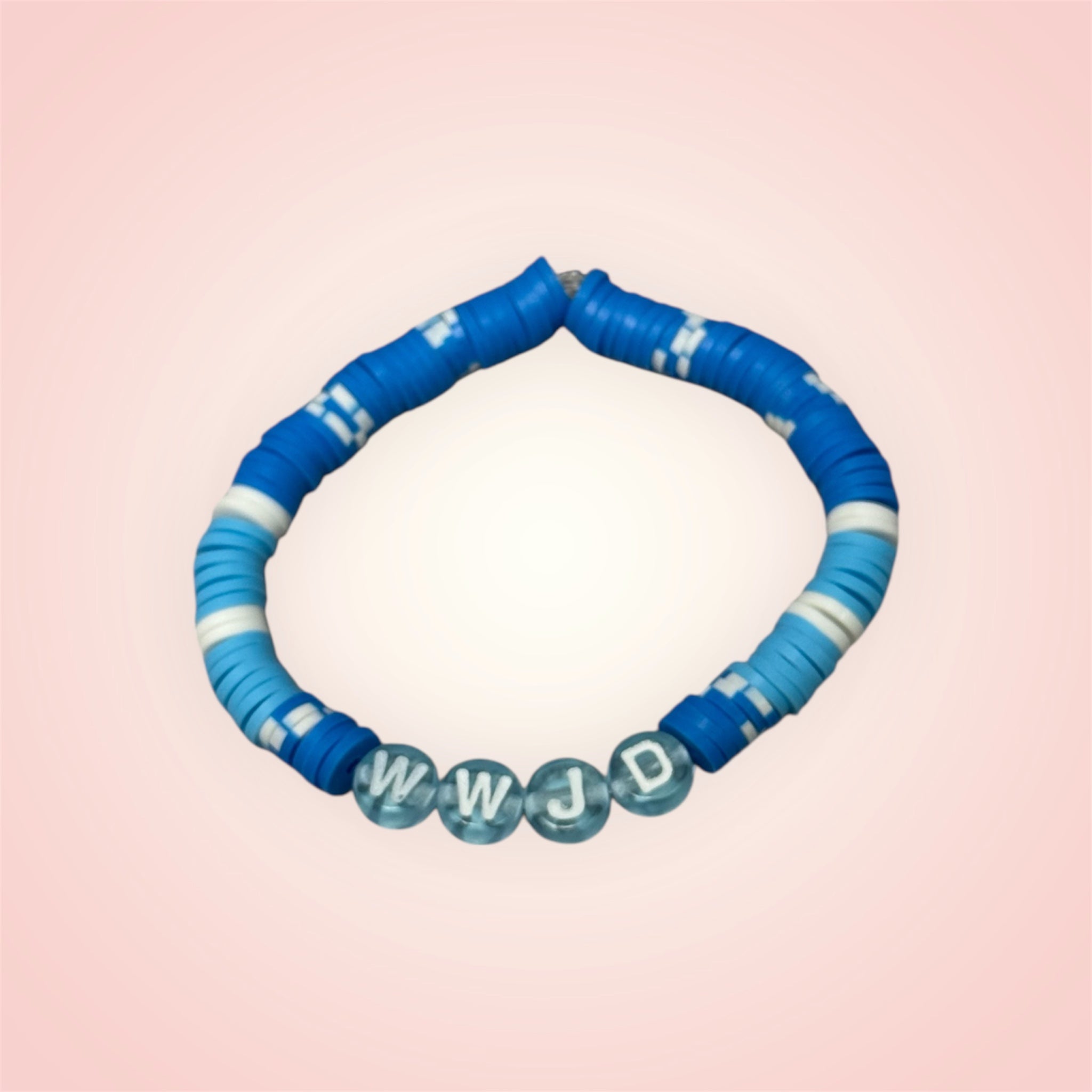 Beaded bracelet (WWJD)