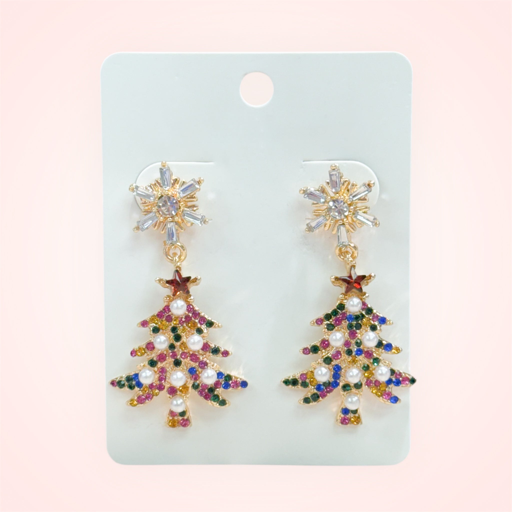 Christmas earrings