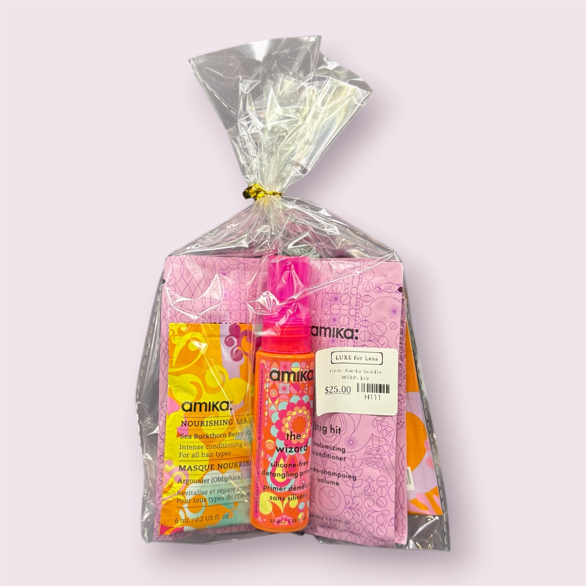 Amika travel/trial bundle