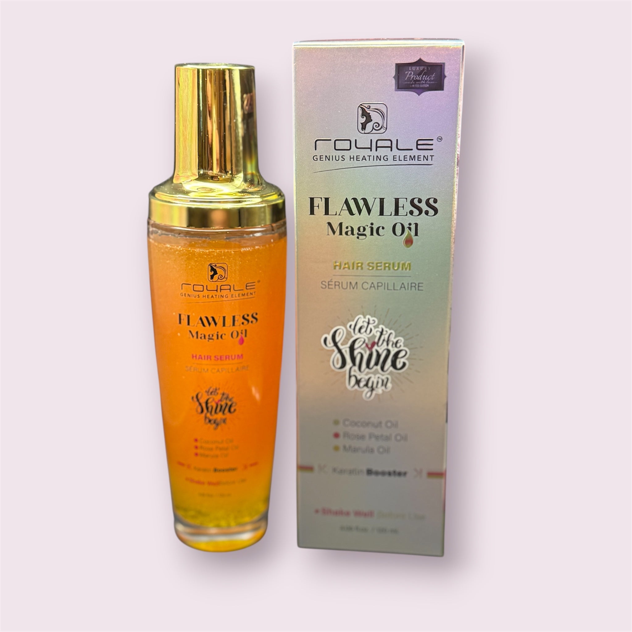 Royale flawless magic hair oil