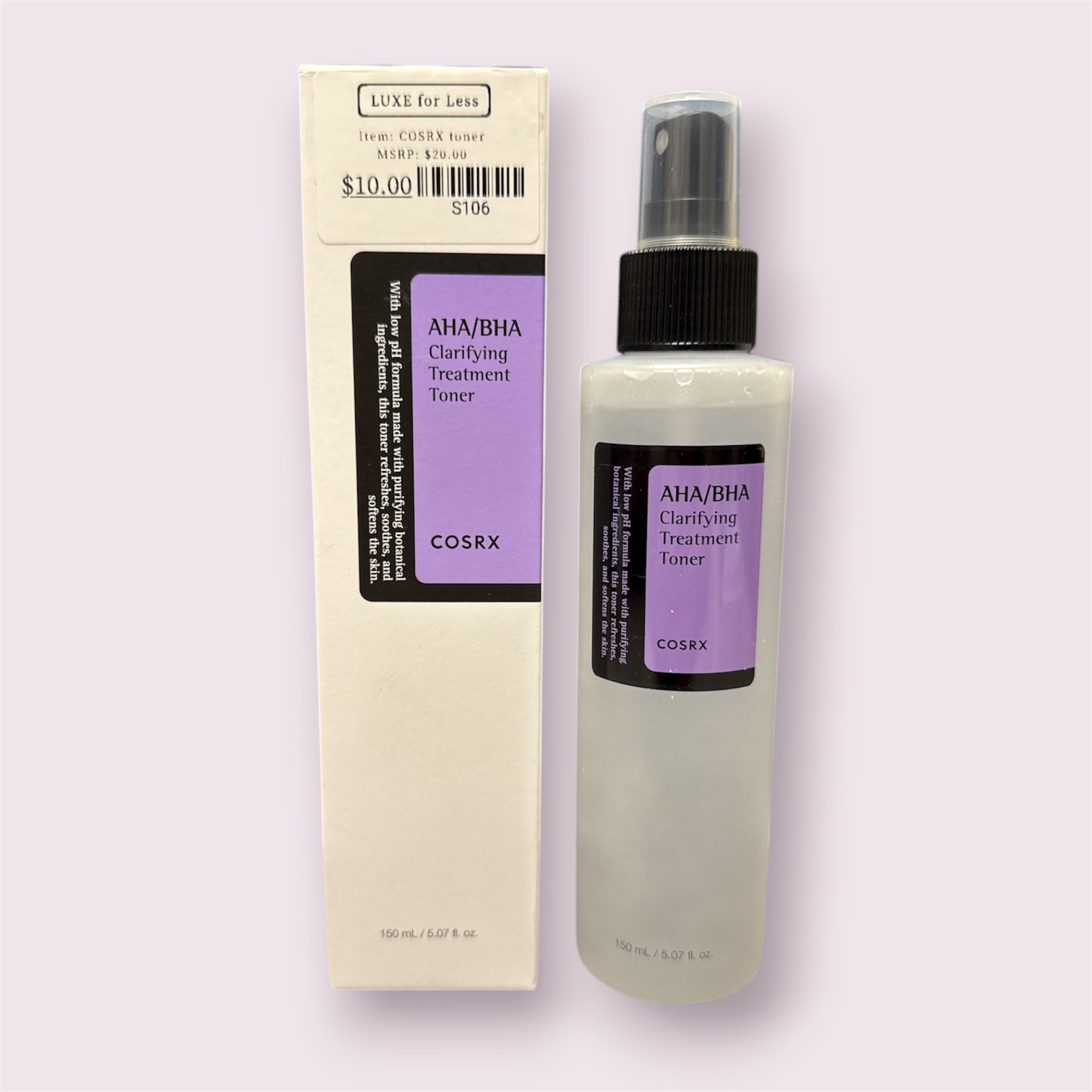 CosRX clarifying toner
